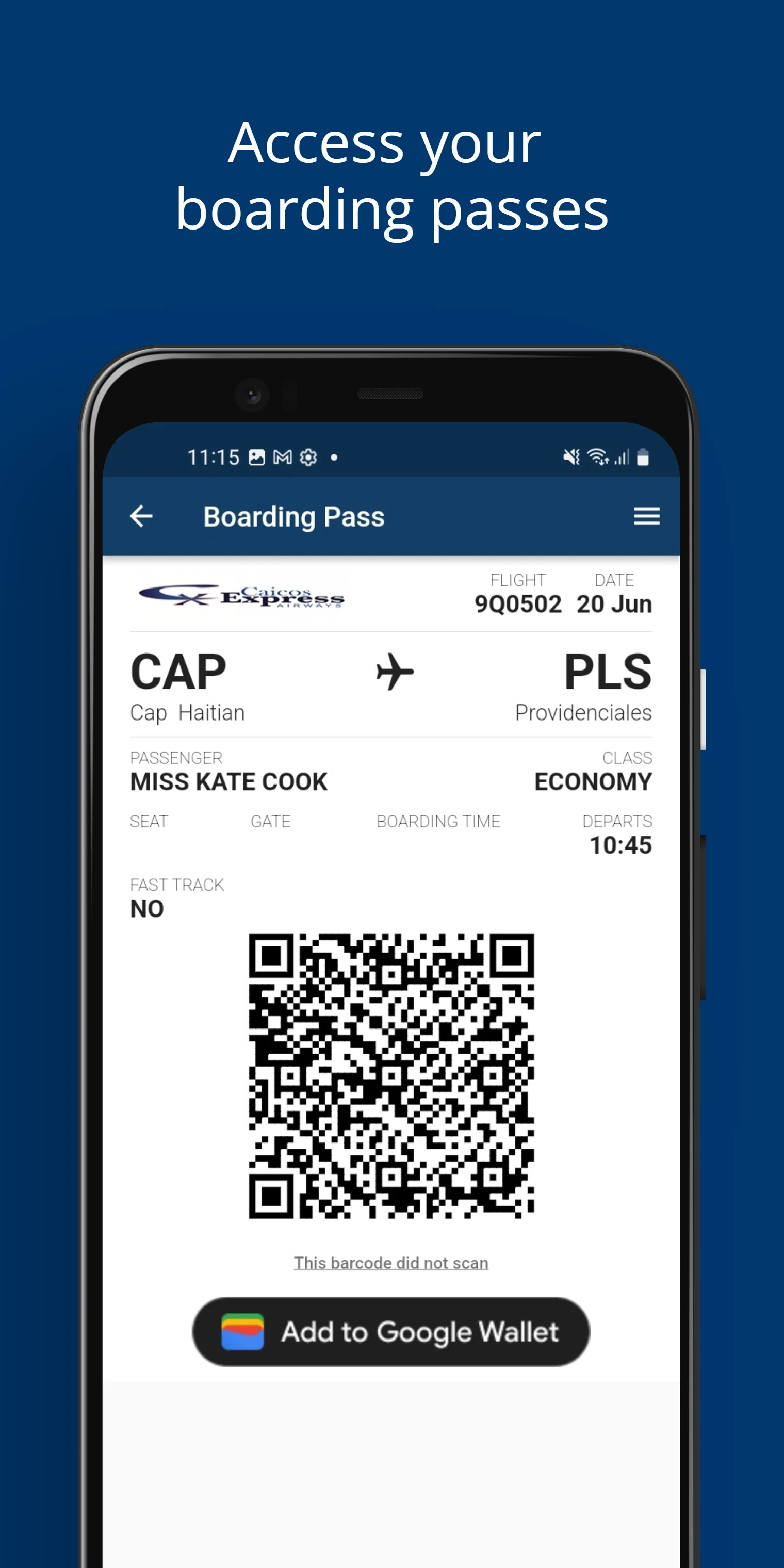 Caicos Express Airways screenshot